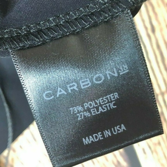 Carbon38 Womens Waterfall Skirt Casual NEW Black F - Picture 6 of 6